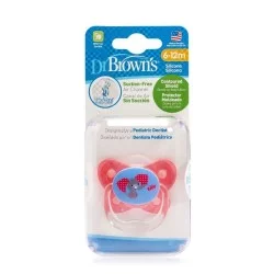 DR.BROWN'S čiulptukas PreVent Contoured 6-12 mėn.
