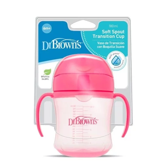 DR.BROWN'S buteliukas-gertuvė 180ml.