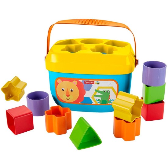 FISHER Price pirmosios kūdikio kaladėlės