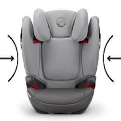 Automobilinė saugos kėdutė CYBEX SOLUTION S-FIX 15-36 kg