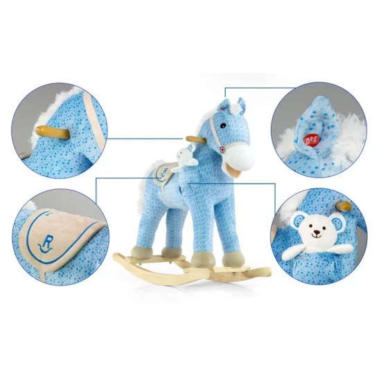Pliušinis arklys su lingėmis PONY Pliušinis arklys su lingėmis PONY