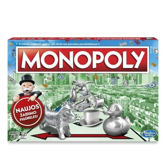 HASBRO Žaidimas „Monopolis“ (LT)