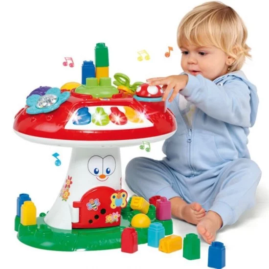 MOLTO GRYBAS 3 in 1- muzikinis lavinamasis žaislas MOLTO GRYBAS 3 in 1- muzikinis lavinamasis žaislas