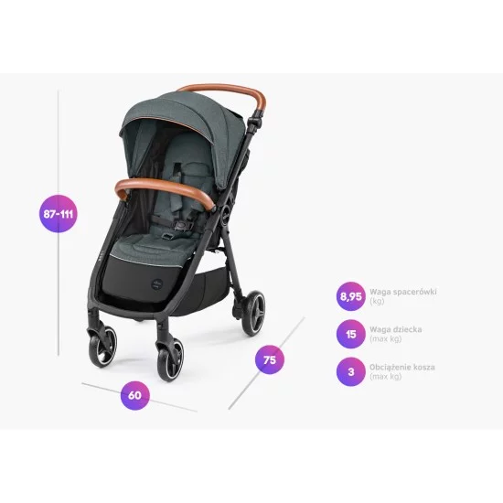 Sportinis vežimėlis Baby Design LOOK