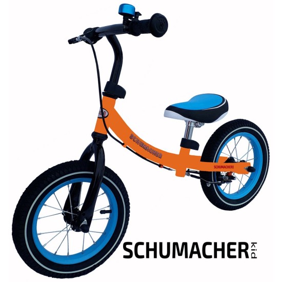 Balansinis dviratukas  SCHUMACHER KID su pripučiamais ratais