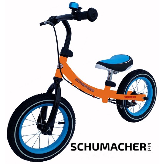 Balansinis dviratukas  SCHUMACHER KID su pripučiamais ratais