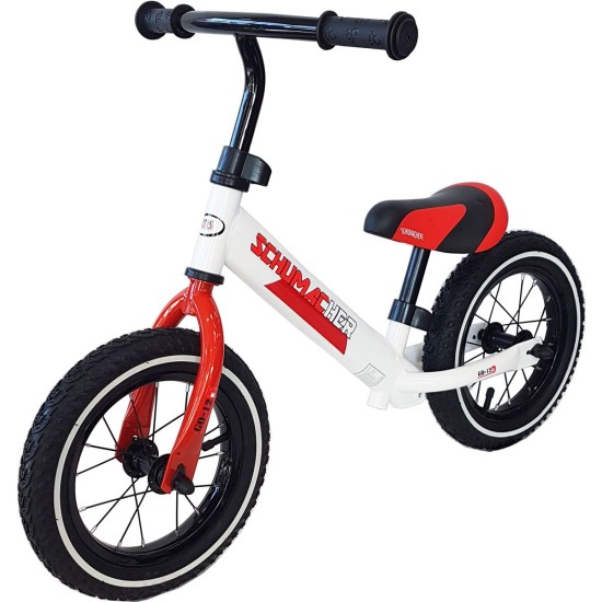 Balansinis dviratukas pripučiamais ratais  SCHUMACHER KID GO-12