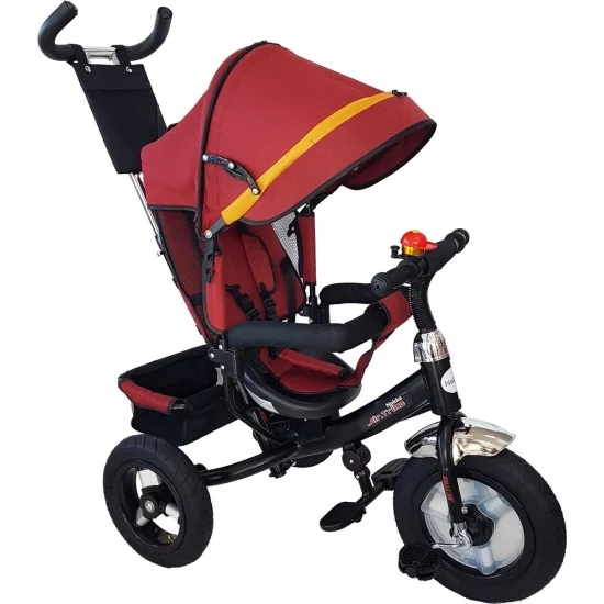 Triratukas NAKKO AIR TRIKE pripučiamais ratais Triratukas NAKKO AIR TRIKE pripučiamais ratais