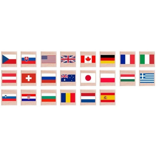 KENDI Atminties žaidimas "Pasaulio vėliavos"