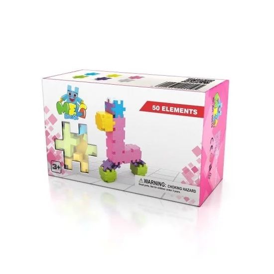 KENDI Spalvotos medinės kaladėlės (50 vnt., 2,5 cm) KENDI Spalvotos medinės kaladėlės (50 vnt., 2,5 cm)