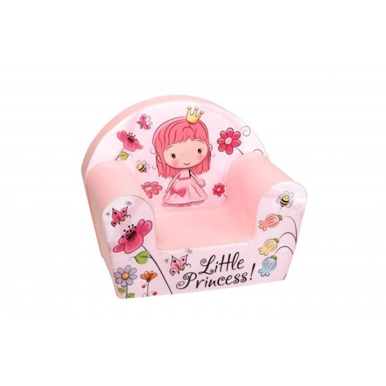 KENDI vaikiškas foteliukas "Miela mažoji princesė"
