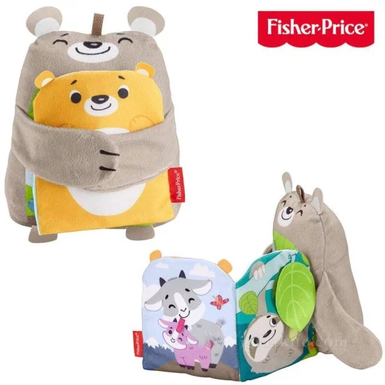 Fisher Price Veiklos knygelė su gyvūnėliais Fisher Price Veiklos knygelė su gyvūnėliais