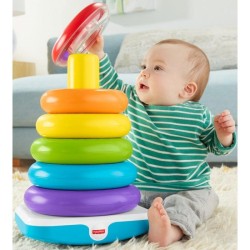 Fisher Price Bokštelis - piramidė „Supk ir statyk“ didelis