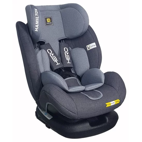 Automobilinė saugos kėdutė HAMILTON HERO isofix 0-36kg Automobilinė saugos kėdutė HAMILTON HERO isofix 0-36kg