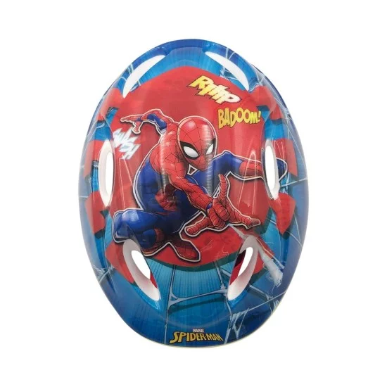 Olandų firmos vaikiškas dviratininko šalmas SPIDERMAN Olandų firmos vaikiškas dviratininko šalmas SPIDERMAN