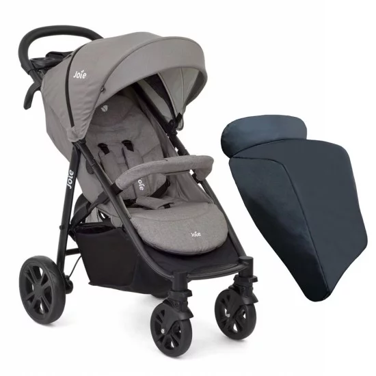  Joie Litetrax 4 sportinis vežimėlis su uždengimu kojytėms 