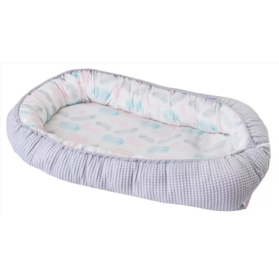 BabyMatex dvipusis pozicionavimo lizdelis kūdikiui PRESTIGE įvairių spalvų BabyMatex dvipusis pozicionavimo lizdelis kūdikiui PRESTIGE įvairių spalvų