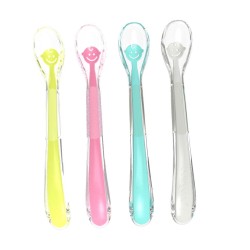 BabyOno silikoninis šaukštelis BABY’S SMILE nuo 6 mėn.