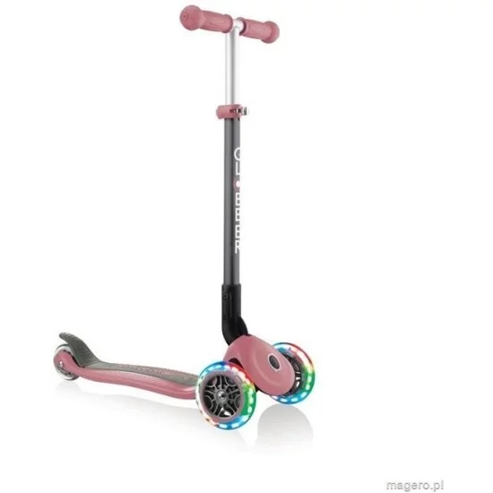 Globber PRIMO FOLDABLE LIGHTS triratis paspirtukas su švieč. ratukais Globber PRIMO FOLDABLE LIGHTS triratis paspirtukas su švieč. ratukais