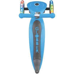 Globber PRIMO FOLDABLE LIGHTS triratis paspirtukas su švieč. ratukais