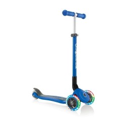 Globber PRIMO FOLDABLE LIGHTS triratis paspirtukas su švieč. ratukais