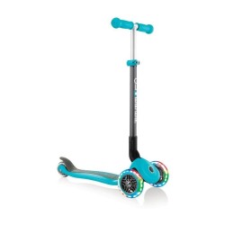 Globber PRIMO FOLDABLE LIGHTS triratis paspirtukas su švieč. ratukais
