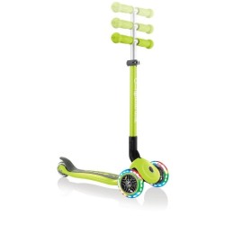 Globber PRIMO FOLDABLE LIGHTS triratis paspirtukas su švieč. ratukais