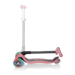 Globber PRIMO FOLDABLE LIGHTS triratis paspirtukas su švieč. ratukais