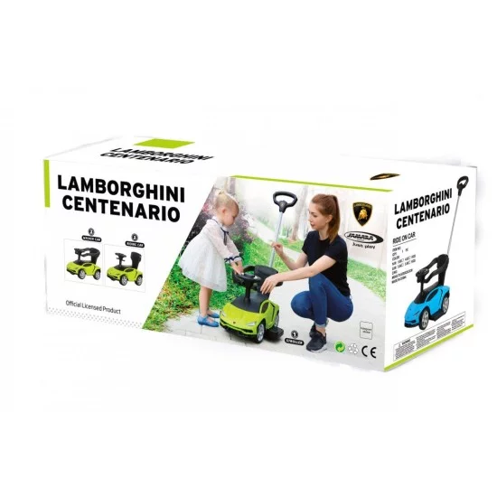 LAMBORGHINI užsėdama mašina paspirtukas 3 in 1