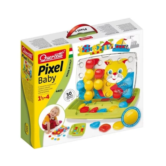 Quercetti mozaika mažiesiems PIXEL BABY Quercetti mozaika mažiesiems PIXEL BABY