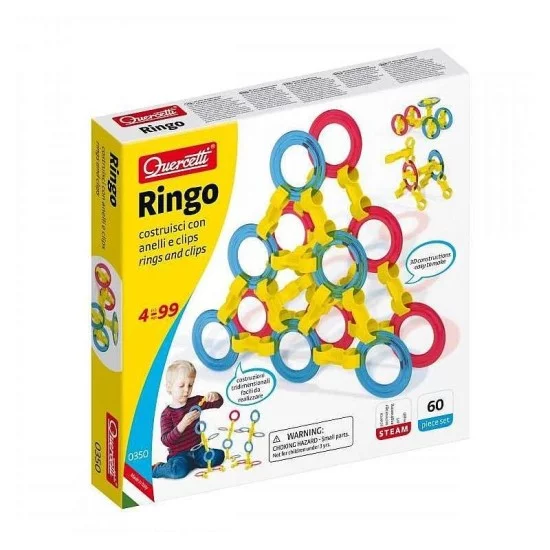 Quercetti lavinamasis žaidimas - konstruktorius RING-O Quercetti lavinamasis žaidimas - konstruktorius RING-O