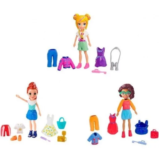 Polly Pocket lėlytė + aksesuarai 
