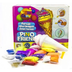 ECO toys plastilino-modelino Pino Friend Icecream rinkinys 