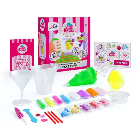 Eco toys Plastilino-modelino rinkinys Cake pops