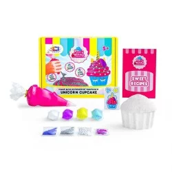 Eco toys Plastilino-modelino rinkinys Unicorn Cupcake