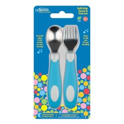 DR.BROWN'S neslystantys šaukštelis ir šakutė