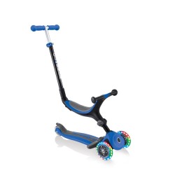 Globber GO-UP Foldable Plus Lights 4 in 1 paspirtukas šviečiančiais ratais