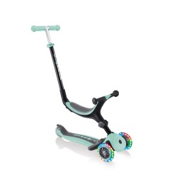 Globber GO-UP Foldable Plus Lights 4 in 1 paspirtukas šviečiančiais ratais