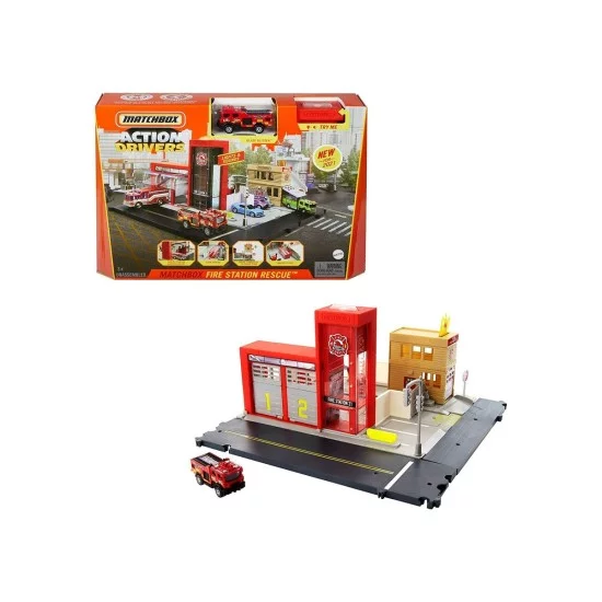 MATCHBOX rinkinys Gaisrinė MATCHBOX rinkinys Gaisrinė