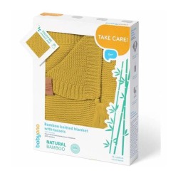 BabyOno megztas bambukinis pledas 75x100
