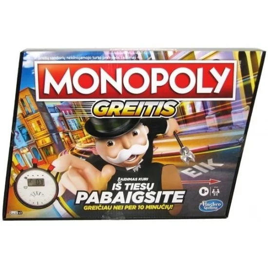 HAS Žaidimas „Monopolis greitis“, LT HAS Žaidimas „Monopolis greitis“, LT