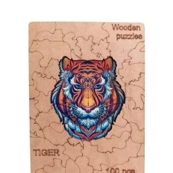 Unikali medinė dėlionė TIGRAS 100 det.