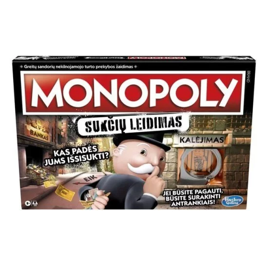 HAS Stalo žaidimas "Monopolis sukčiai" LT HAS Stalo žaidimas "Monopolis sukčiai" LT