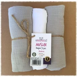 BabyMatex  MUSLIN  vystyklų kompl. 3vnt
