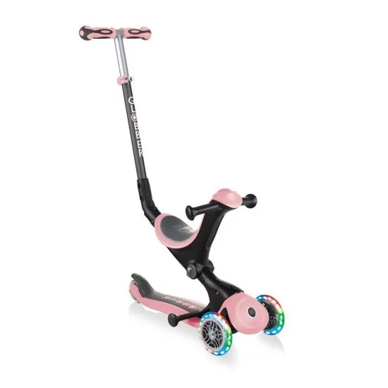Globber GO UP Deluxe lights paspirtukas šviečiančiais ratais