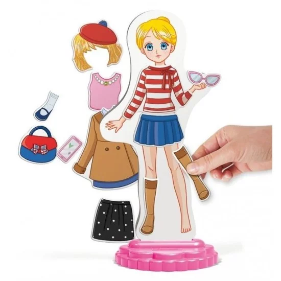 Quercetti magnetinė dėlionė FASHION ANNA Quercetti magnetinė dėlionė FASHION ANNA