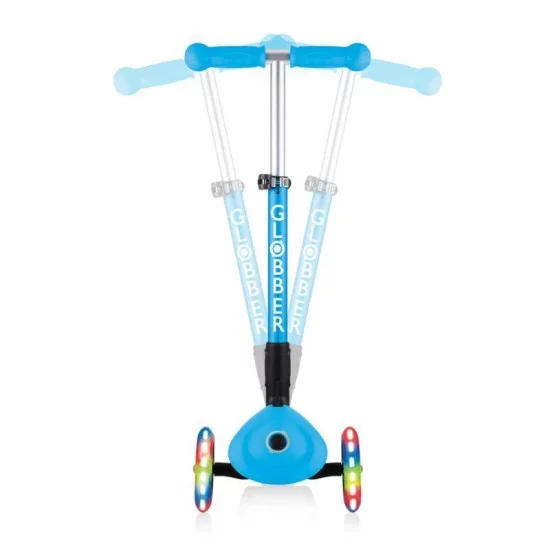 Globber Junior Foldable Fantasy triratis paspirtukas su švieč. ratukais Globber Junior Foldable Fantasy triratis paspirtukas su švieč. ratukais