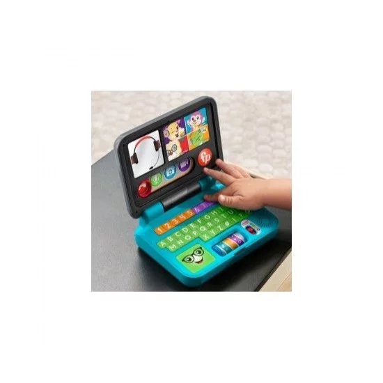 Fisher Price Nešiojamasis kompiuteris  „Pažink ir išmok“ (Lietuviškai įgarsintas)