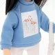 Orange toys Lėlytė LILU su mėlynu megztuku 32 cm Orange toys Lėlytė LILU su mėlynu megztuku 32 cm
