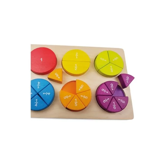 ANDREU TOYS mokomasis apskritimų žaidimas 